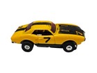 Aurora T-jet Tuff Ones 1968 Pontiac Firebird Slot Car Yellow Black  7 Read