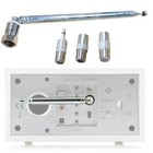 F Type Telescopic Aerial Antenna 75 Ohm With Tv   3 5 Adapter Bose Wave Radio Fm