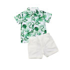 Newborn Toddler Baby Boy Gentleman Summer Outfits Clothes Pants Shirt Tops Set