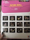Vintage 1986 Hasbro Favorite Things Lite-brite Picture Refill Sheets Opened