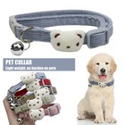 Kitten Collar Soft Breathable Bells Small Pet Dog Cat Safety Belt Adjustable