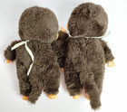 Lot Of 2 Vintage Monchichi Plush Dolls Sekiguchi Monkey 10    Baby Monkey - Fair