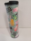 Starbucks Holiday Winter Mittens 2017 Plastic Tumbler Travel Cup 16 Oz - Nwot