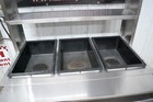 Vollrath 38003 Serve Well 3 Pan Hot Food Warmer Steam Table W  Triple Over Shelf