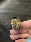 Vintage 1947 Unites States Air Force Service Ring Usaf Blue Stone Size 9