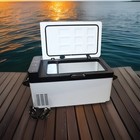 32 Quart Car Refrigerator 12v 24 Volt  Camping Rv Travel Portable Cooler Fridge