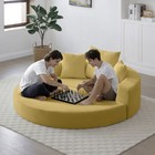 Convertible Sofa Couch Bed multi-functional circular Bed  Adjustable Futon Sofa