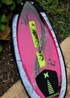 Zap Pro Skimboard 53 5  With Custom Paint  Traction Pad  Arch With Carry Case 