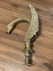 Vintage Antique Phylrich  Style Swan Faucet Brass Sink Tub Fixture Nice Patina 