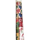 Vintage Caspari Double Size Gift Wrap Christmas Stockings 9332rf 2 Sheets 40x28