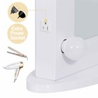 Hollywood Makeup Vanity Mirror Led Light Wall Mounted  With 10 Dimmable Bulbs 