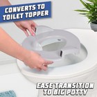 Blue Race Car Potty Training Toilet  Includes Detachable Toddler Toilet Seat And