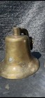 Antique Heavy Thick Solid Brass Ship Nautical Bell 7 40 Lbs Lots Of History