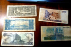 Lot Of 10  Banknotes Banco Central Do Brasil 80 s Very Nice Condition