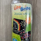 Lite Brite All Paper Refill Set 15 Sheets Total Cube Or Flat Screen New Nip