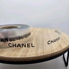 New Set Of 10 Chanel Clear Logo Stickers Seals For Gift Wrapping Box Authentic 