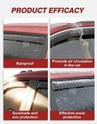 In-channel Window Rain Guards Supercrew  Extra Fit For 1999-2016 Ford F250-f550