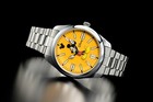 Disney Exclusive Mickey Mouse Collaboration Watch Vintage Reproduction Model Yel