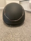 Riding Helmet Samshield Miss Shield Shadowmatt 2 0 - Large With Liner 58
