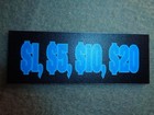 Blue Lexan Decal For The American Changer Ac2221 Twin Rear Load New  2 Included