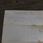 Tax Receipt 1888 Faulkner County Conway Ar Handwritten Signed L B Dawson