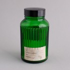 Antique Poison Bottle Green Dovers Powder Paper Label - Opium ipecac Droylsden