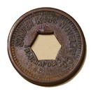 Indianapolis  In Trade Token  Silver King Novelty Tc-598255  e 