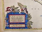 1650s Yucatan Guatimala Original Map Antique By Joan Blaeu Guatemala   Mexico