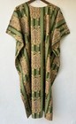 Indian Vintage 100  Cotton Long Beach Maxi Kaftan Dress One Size Caftan Kimono
