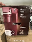 Keurig Machine K-select Single-serve Kcup Pod Coffee Maker - Vintage Red