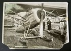 Vintage Antique Lot Of 3 Photo Early Aviation Airplane Plane France Cinot