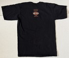 Harley Davidson Costa Rica - Men s Black Cotton T-shirt - Size Medium