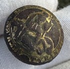 Dug Virginia Civil War Coat Button