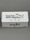 New Dual Band Wifi Range Extender 2 Ethernet Ports   Access Point Mode 1200 Mbps