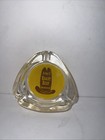 Vintage Original Glass Arby s Ashtray Cowboy Hat Logo