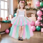Girls Tulle Dresses Fairy Princess Dress Kids Toddler Girl Birthday 6 Years
