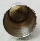 Antique Hallmarked Victorian Sterling Silver Sewing Thimble Simons Brothers 10