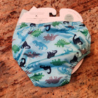 Nwt Iplay Reusable Swim Diapers 50  Spf Dinosaur Size 3