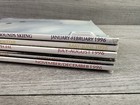 Vintage Lot Of 5 Montana Magazine 1996 Bimonthly Issues