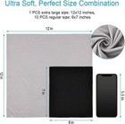11 Pcs Eyeglass Cleaning Cloths Premium Soft Glasses Cleaner 1pcs 12 x12  New