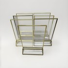 6 Gold Acrylic Table Sign Frames Double Sided 5   x7    Wedding shower buffet