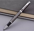 Good Grey Parker Im Series Rollerball Pens Fine Nib Black Ink Refill No Box