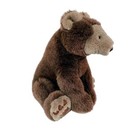 Vintage Applause Plush Brown Bear Bravo 12  1988 Stuffed Animal Toy Woodland