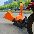 Free Ship Tractor Pto Wood Chipper 4 Inch Gravity Feed 540rpm Farm Chipper