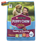 Purina Puppy Chow High Protein Dry Puppy Food  Tender   Crunchy With Real Beef    