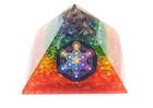 Big Orgone Chakra Healing Reiki Pyramid Metatron Symbol Pyramid 