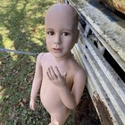 Vintage Wolf   Vine Child Mannequin Moving Glass Eyes 1970s Store Display
