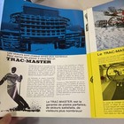 Vintage Ab Westerasmaskiner Trac-master Ski Slope Track Vehicle French Brochure