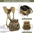 Binocular Harness Case Field Pack For Binos Cameras Optics Rangefinder Gear