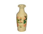 Antique Original Chinese Ceramic Signed Painted Miniature Porcelain Pottery Vase